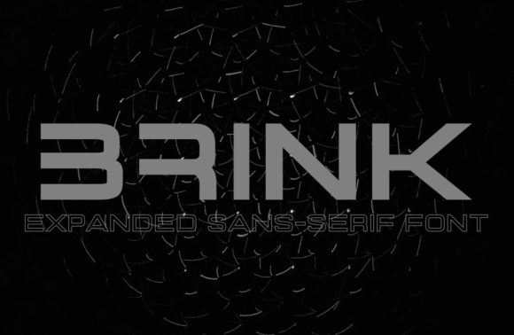 Brink: A Bold Display Typeface for Modern Designers