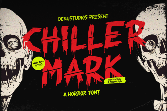 Chiller Mark: The Font That Screams Halloween