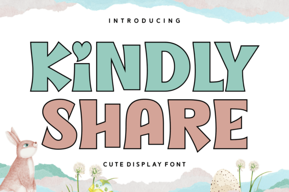 Discover Kindly Share: A Font with Elegant Versatility