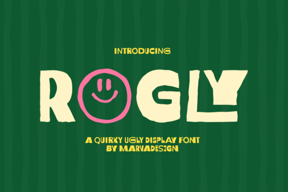 Rogly: The Whimsical Font That Celebrates Imperfection
