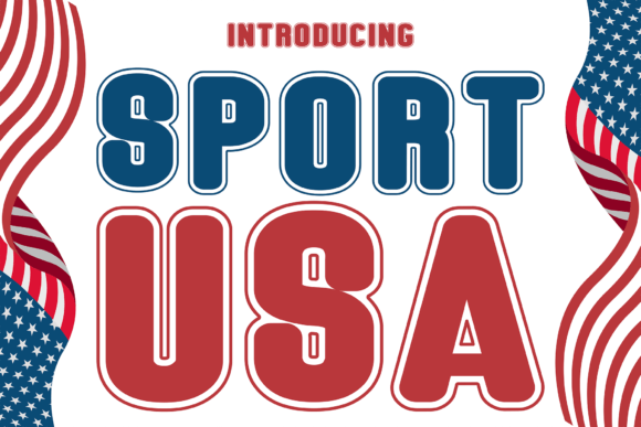 Sport Usa: The Dynamic Display Font for Athletic Edge